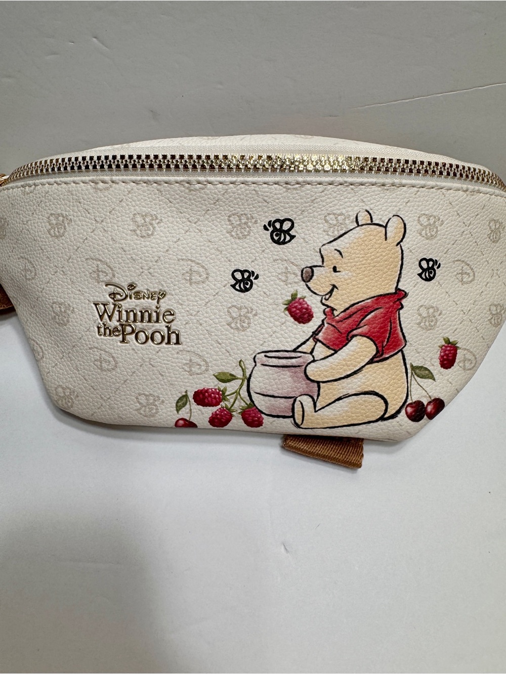 NWT Disney Winnie the Pooh Fanny Pack Primark Poohs Farm Cream Bum Bag Fannie